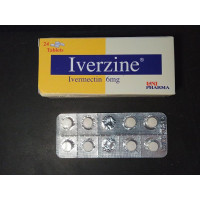 Иверзин-Iverzine Египет 24 таблетки ivermectin Оригинал