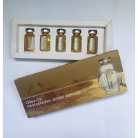 Сироватка колаген із золотом Collagen oilex oil gold ampoules Larouge Єгипет