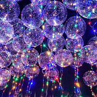 Невероятно красивые и эффектные шарики Bobo с подсветкой