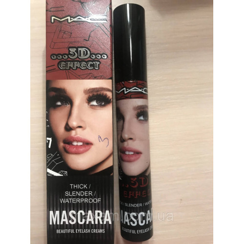 3d effect thick slender waterproof mascara mac-туш водостійка Оригінал
