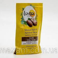 Lovea Nature Mask Shea Butter для сухих волос, 75 мл