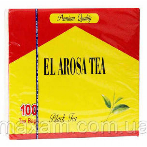El Arosa Tea-черный чай в пакетиках Египет 100 штук
