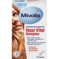 Mivolis Haar Vital Komplex-Витаминний комплекс для волосся, шкіри та нігтів Haar Vital Komplex Kapseln Витаминний