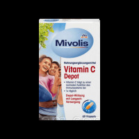 Mivolis Vitamin C Depot, Kapseln 40 шт, Німеччина Миволис