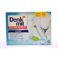 Таблетки для посудомийних машин Denkmit Classic 65 шт. Оригінал Німеччина