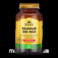 SunShine Selenium 200 MCG-Селениум 200 Оригінал США