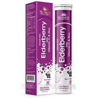 Sunshine Nutrition Elderberry vitamin C Zinc-бузина с витамином С и цинком Оригинал США