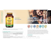 Sunshine Nutrition Royal Jelly 500 mg-Маточное молочко Sunshine Nutrition Оригинал США