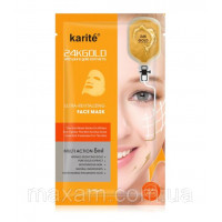 Karite 24k Gold Mask-листовая маска с коллоидным золотом