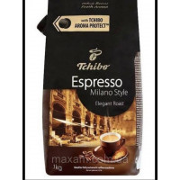 Кофе TCHIBO Espresso Milano Style зерновой 1 кг оригинал