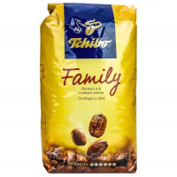 Кофе Tchibo Family зерновой 1 кг оригинал